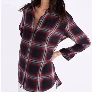 MADEWELL Shirt - Red and Black